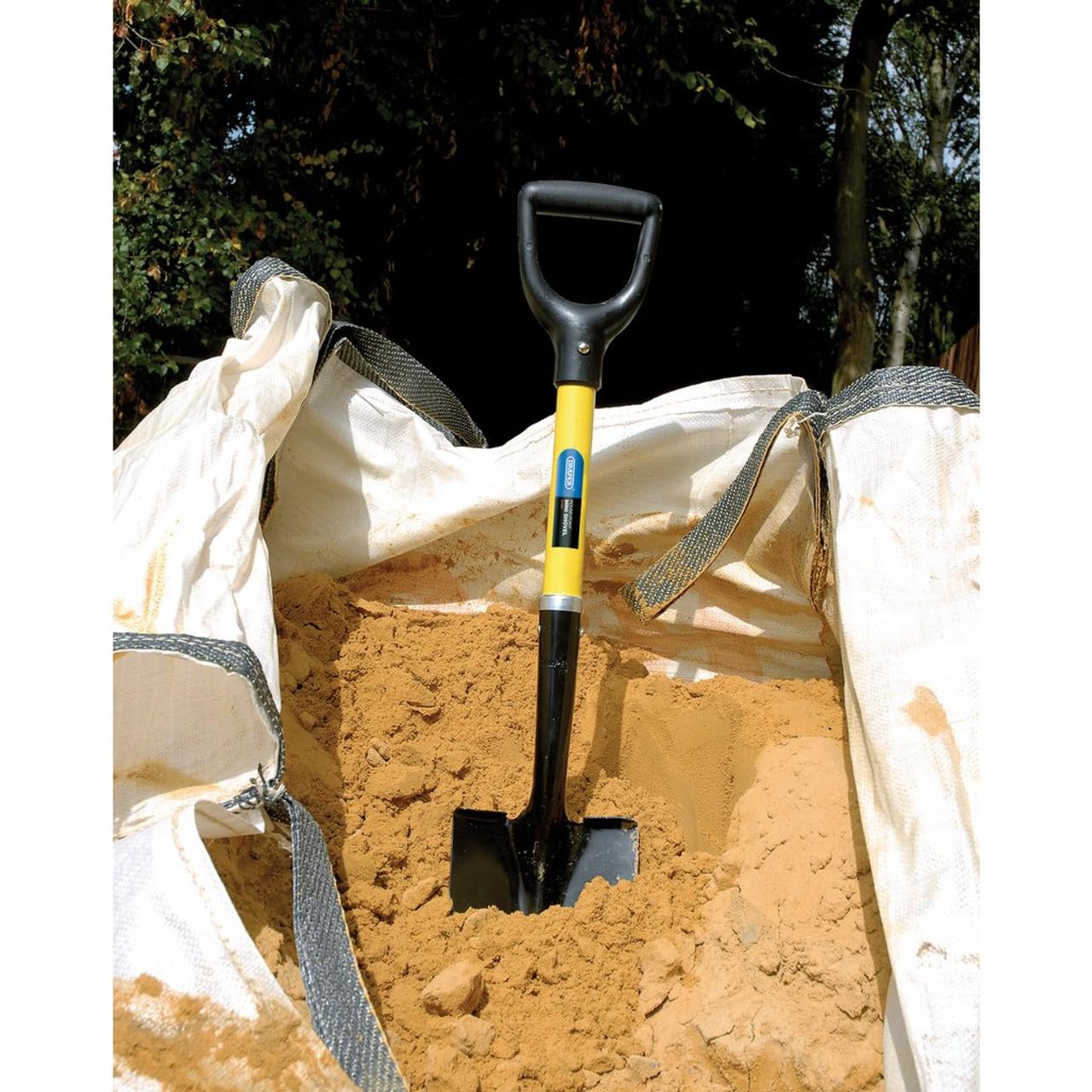 - Draper 57569 Round Point Mini Shovel with Fibreglass Shaft -
