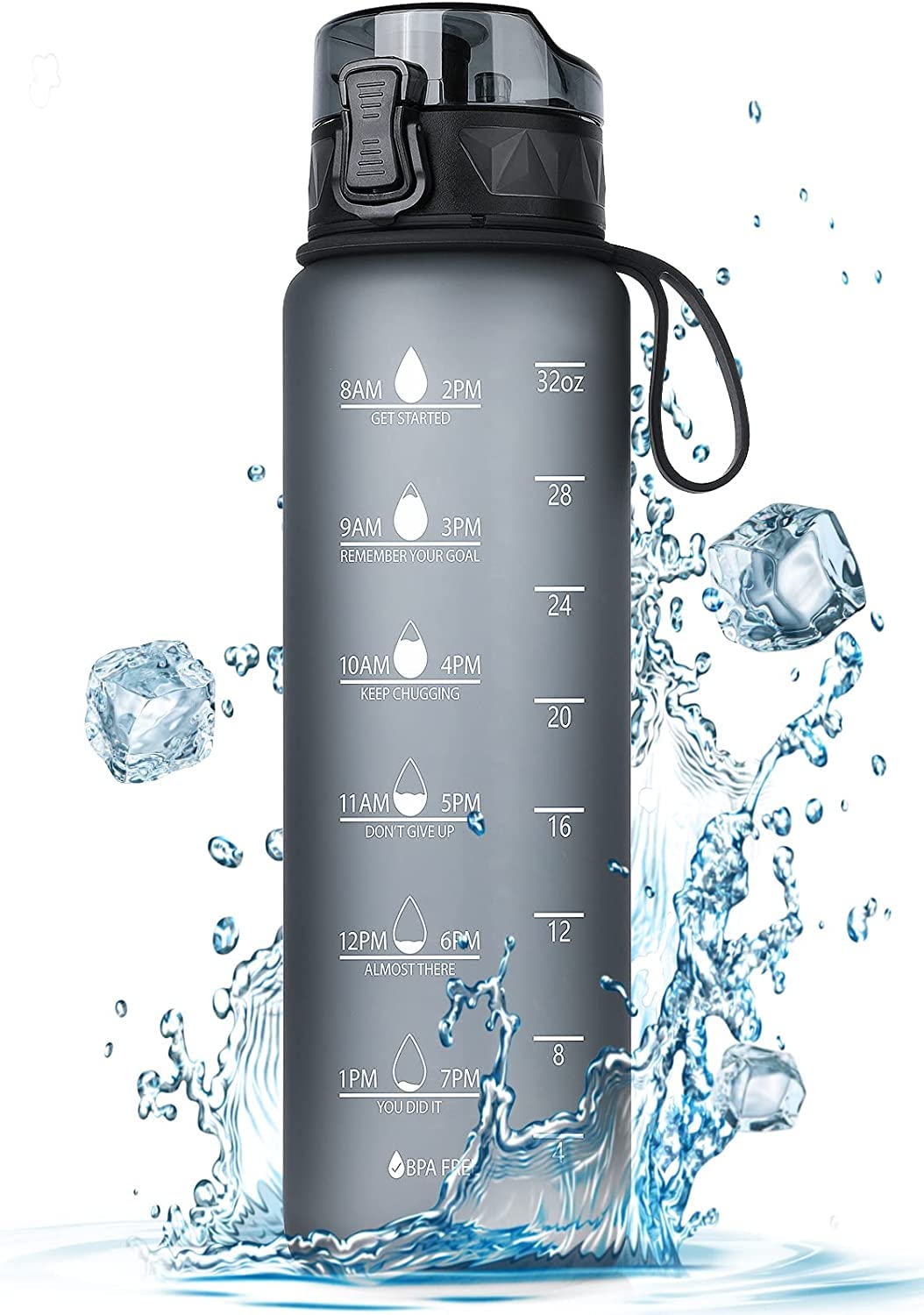 - FULDENT Sports Water Bottle | 1L | Leakproof Design Water Bottle -