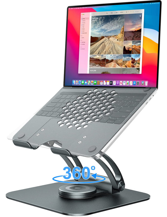 - tounee Adjustable Laptop Stand for Desk | Ergonomic Laptop Holder -