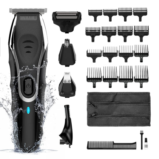 - Wahl Aqua Blade 10 in 1 Multigroomer, Eyebrow Attachment, Beard Trimmers Men