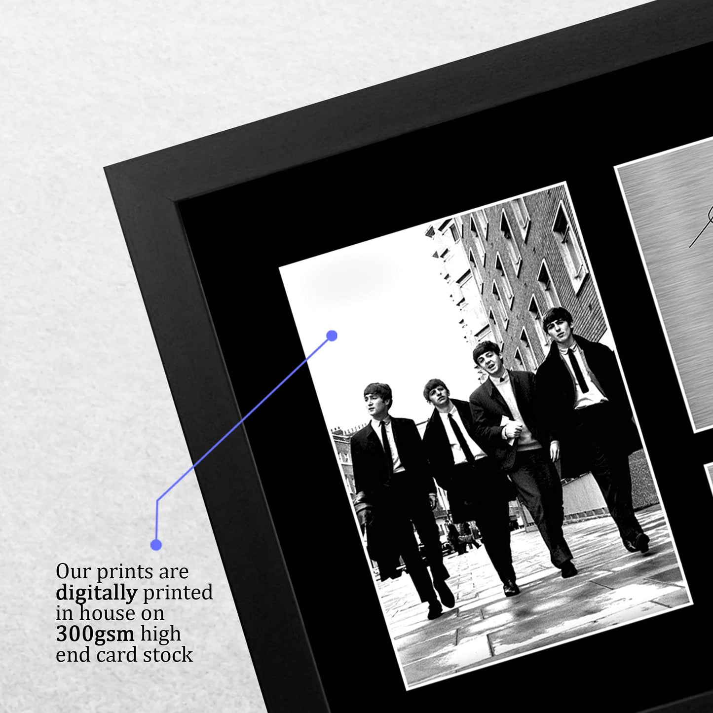 - HWC Trading FRAMED The Beatles Signed A4 -