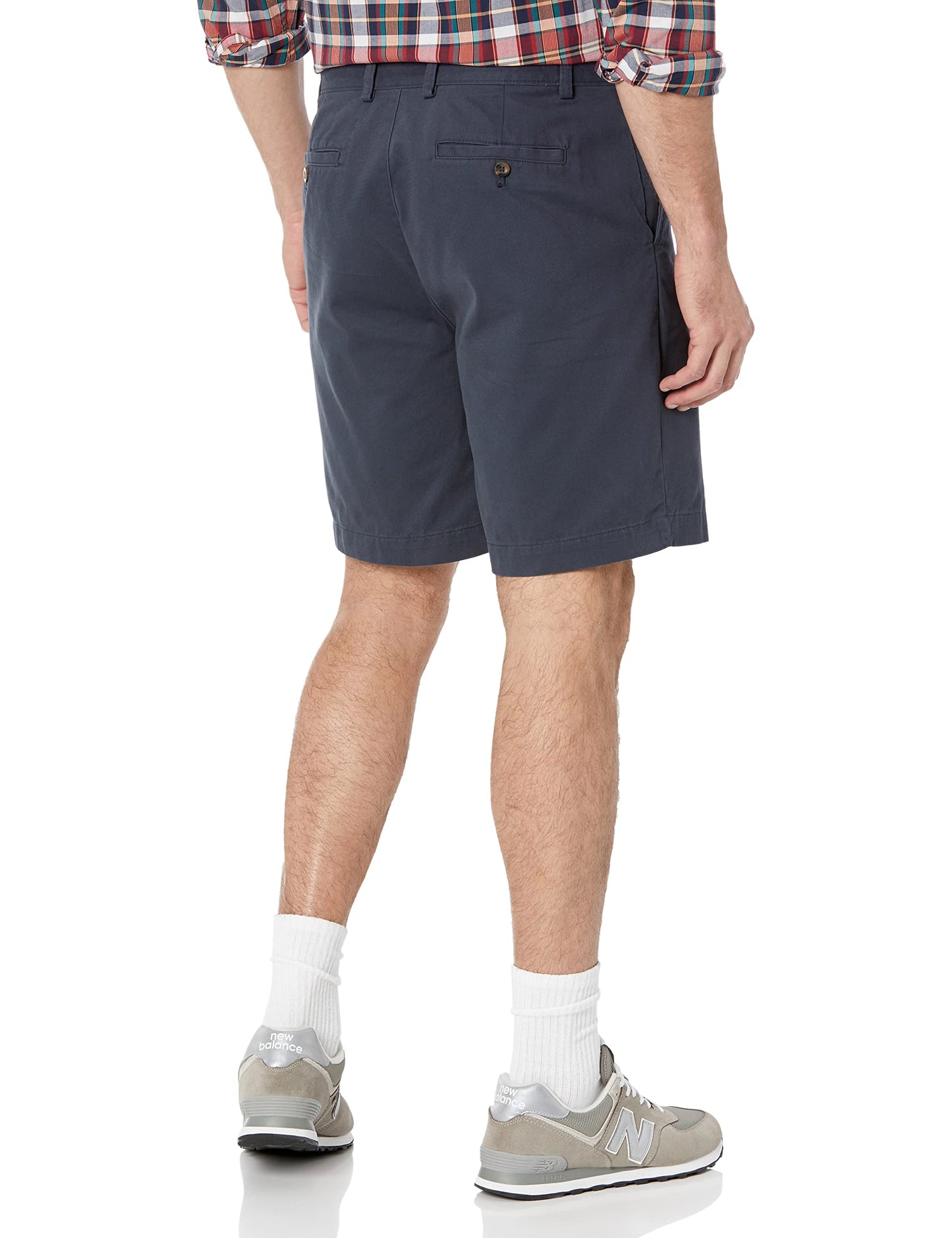 Amazon Essentials Men's Classic-Fit 9" Short, Navy, 34W