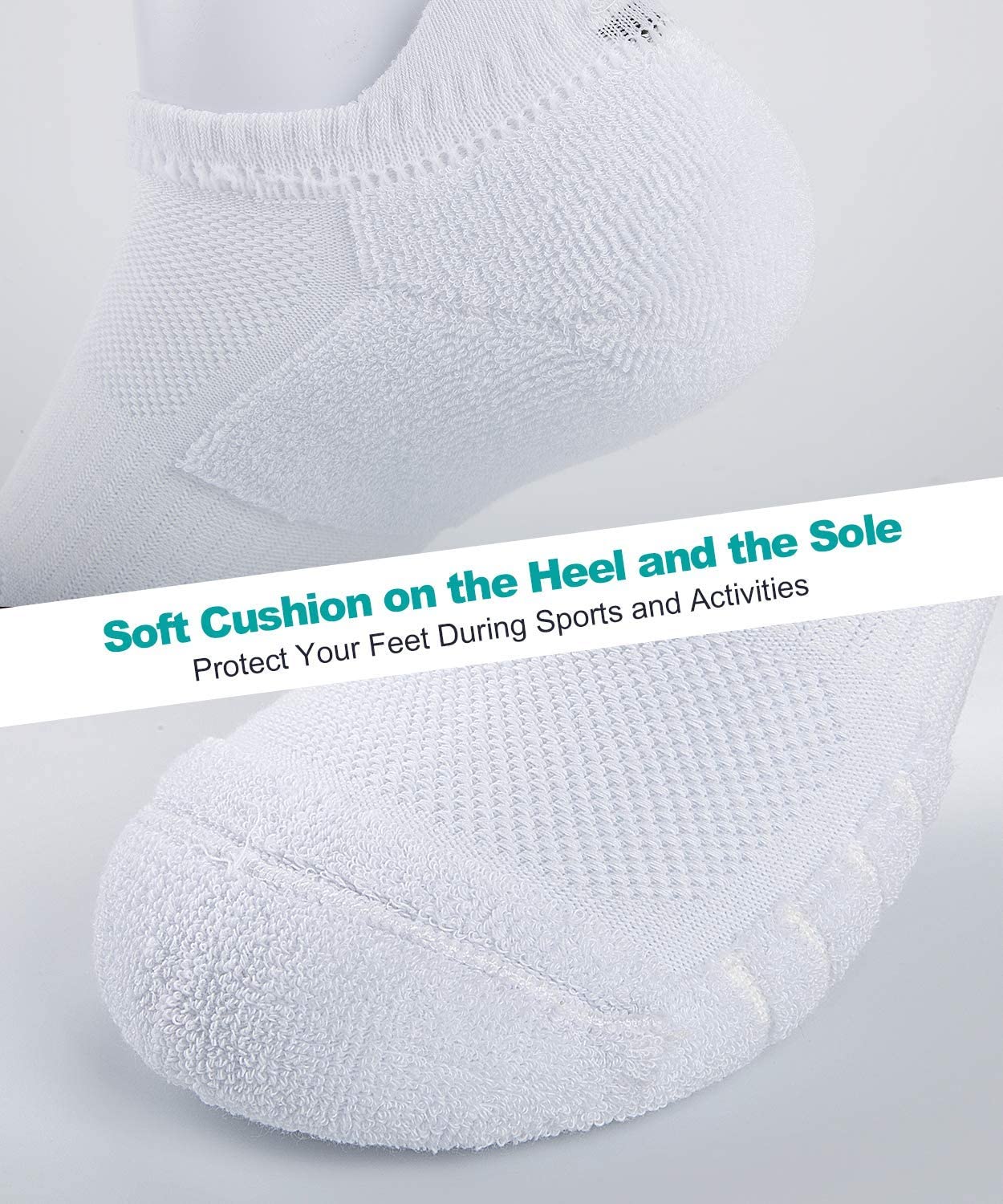 - Lapulas Ankle Socks | Thick Cushioned Trainer Socks For Men -