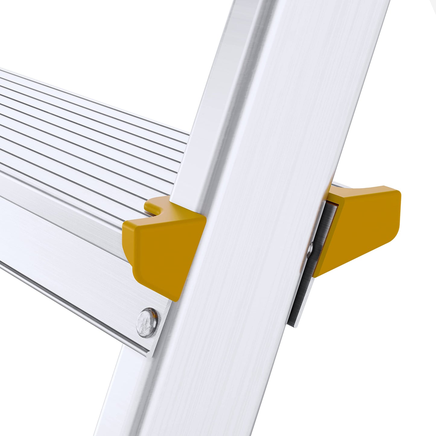 - Drabest PRO SERIES LADDERS 2x4-Step Aluminum Double-Sided Household Ladder | 150 KG –Aluminum Step Ladder | Ladders Multi Purpose | Folding Step Ladder –