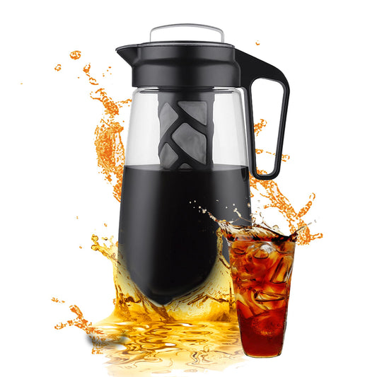 Cold Brew Jug - 2 litre (Cold Brew Coffee Maker) Infuser with Fine Mesh Filter and Airtight Lid Design in Tritan 100% BPA Free