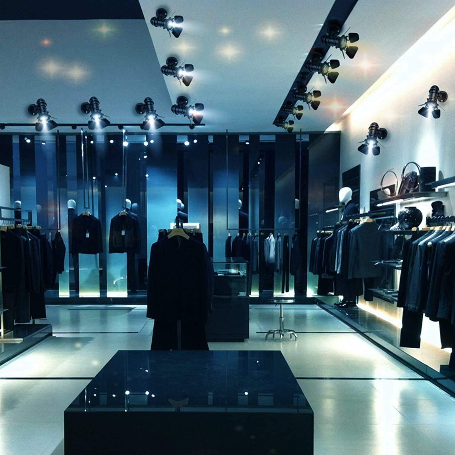 - Vintage Ceiling Spotlight Fixture E27 Spot Light Industiral Spot Wall/Ceiling Light -