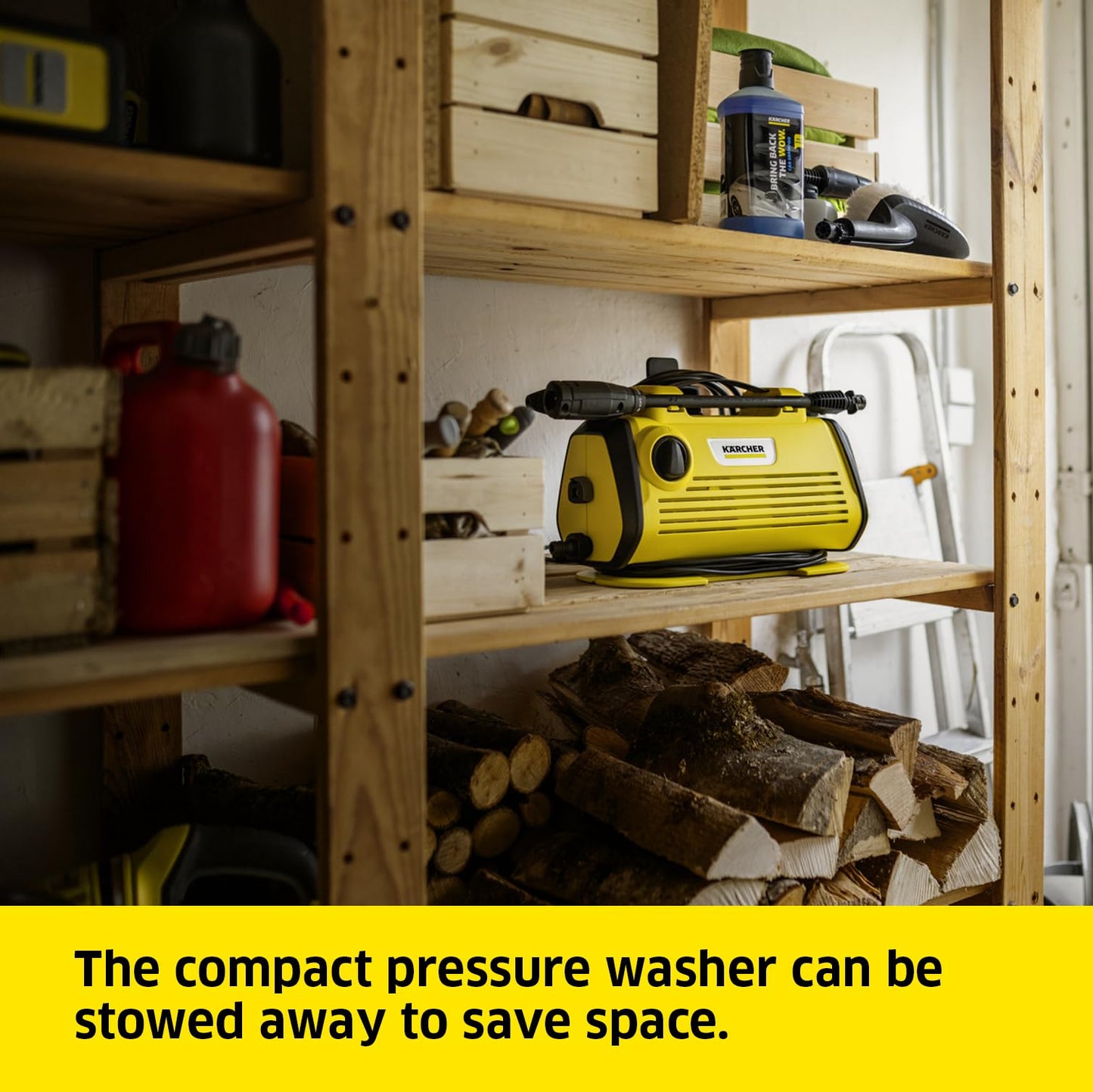 - Kärcher K 3 Horizontal Pressure Washer | High-Pressure Hose and Gun, Spray Lance, Dirt Blaster -