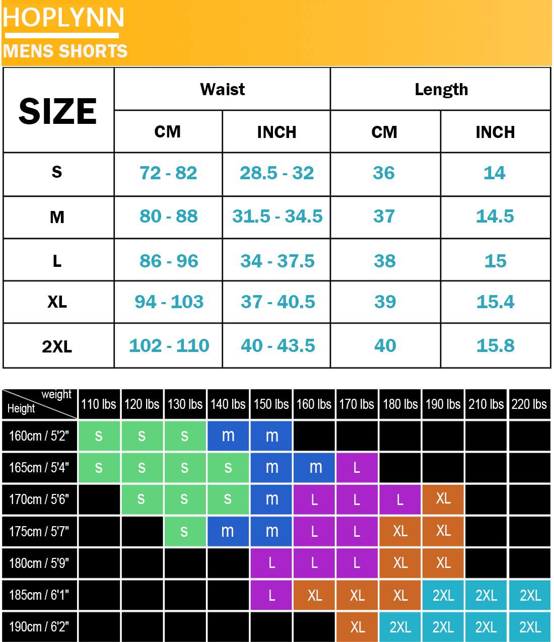 - HOPLYNN Mens Running 2 in 1 Sports Shorts Breathable Outdoor Workout Training Shorts -