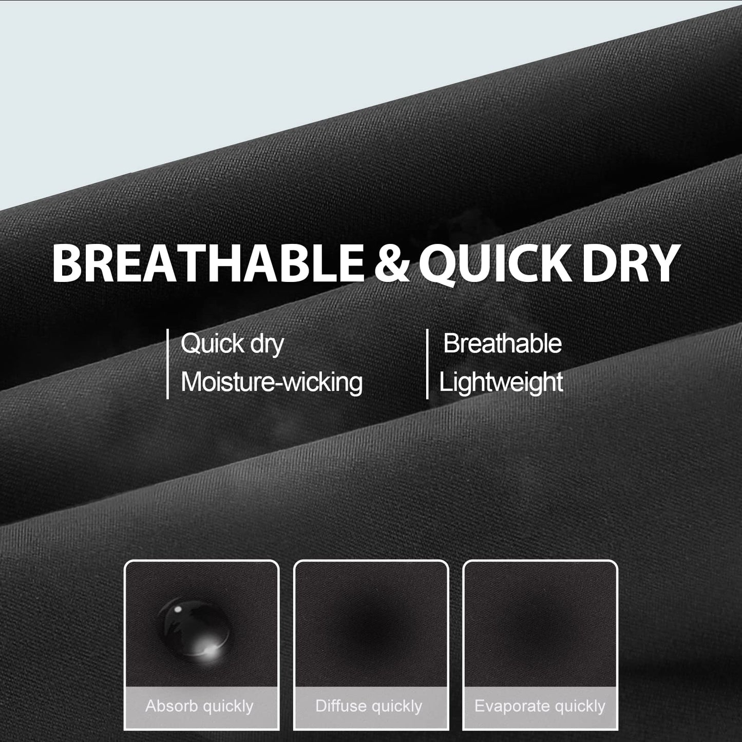 - YUTYTH Mens Gym Running Shorts Breathable Quick Dry 7" Gym Athletic Shorts with Zipper Pockets and Reflective Strip Black