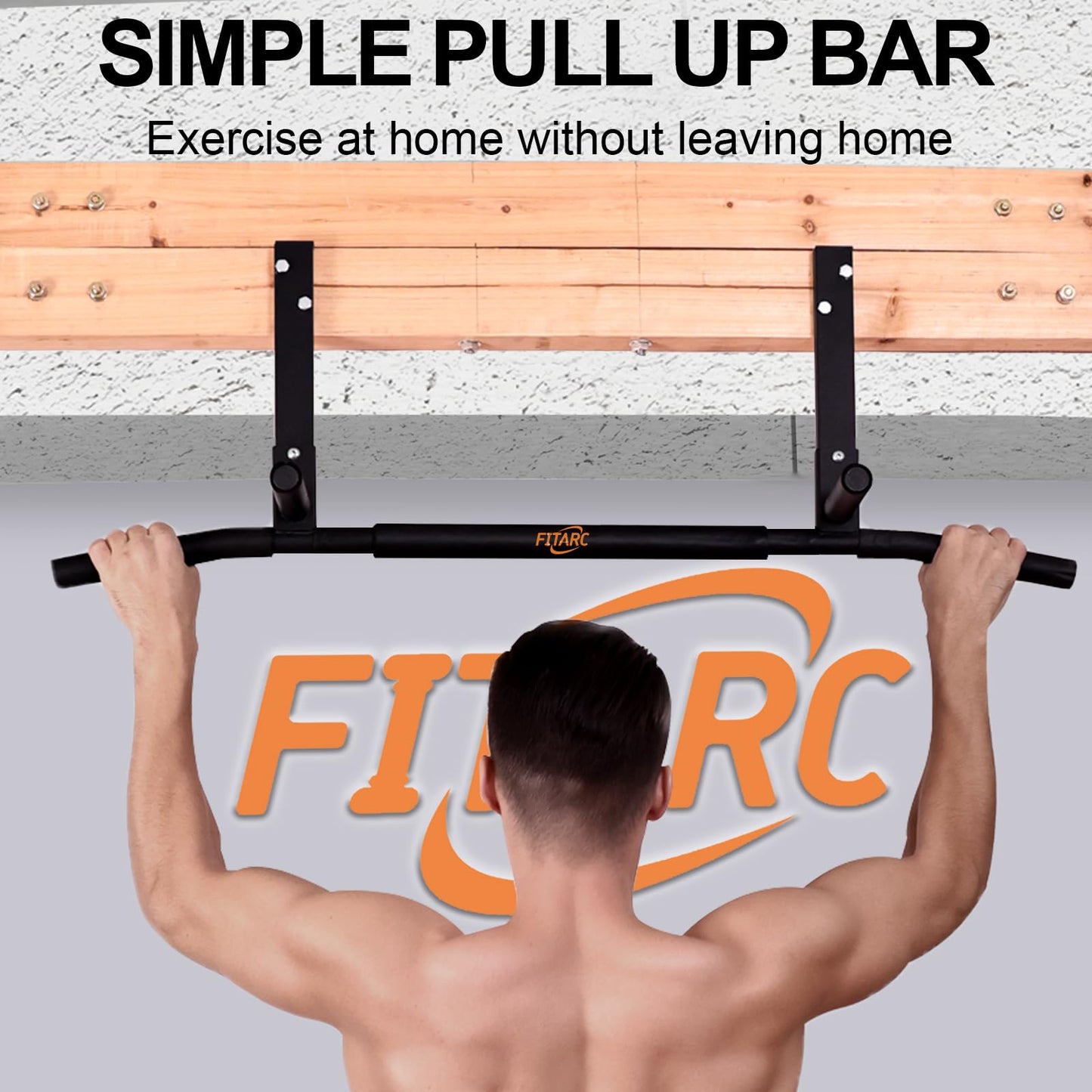 - Fitarc Joist Mount Pull Up Bar | Chin Up Bar Ceiling Mount | Heavy Duty -