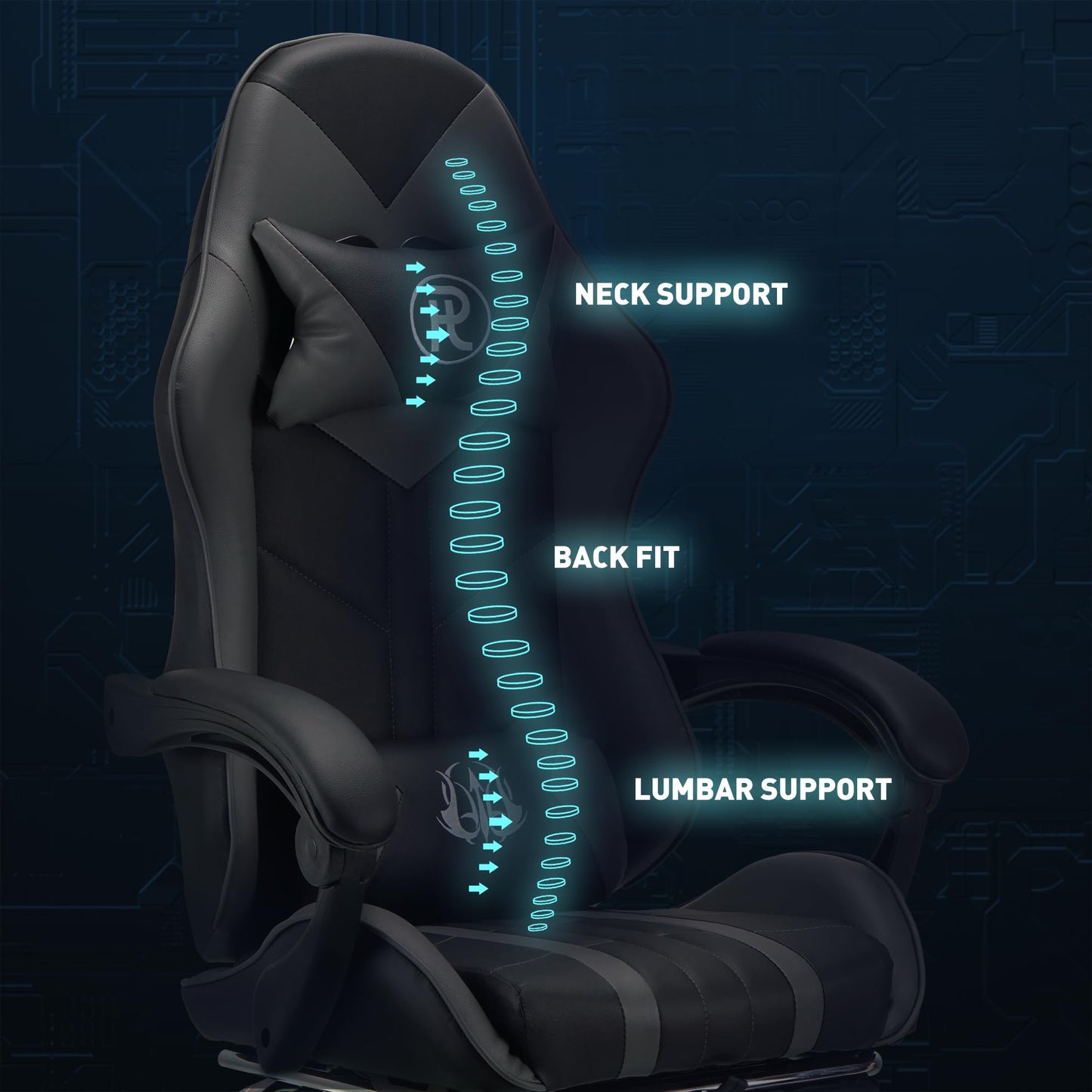 - Play haha | Gaming Chair | Racing Chair | Leather | Computer Chair -