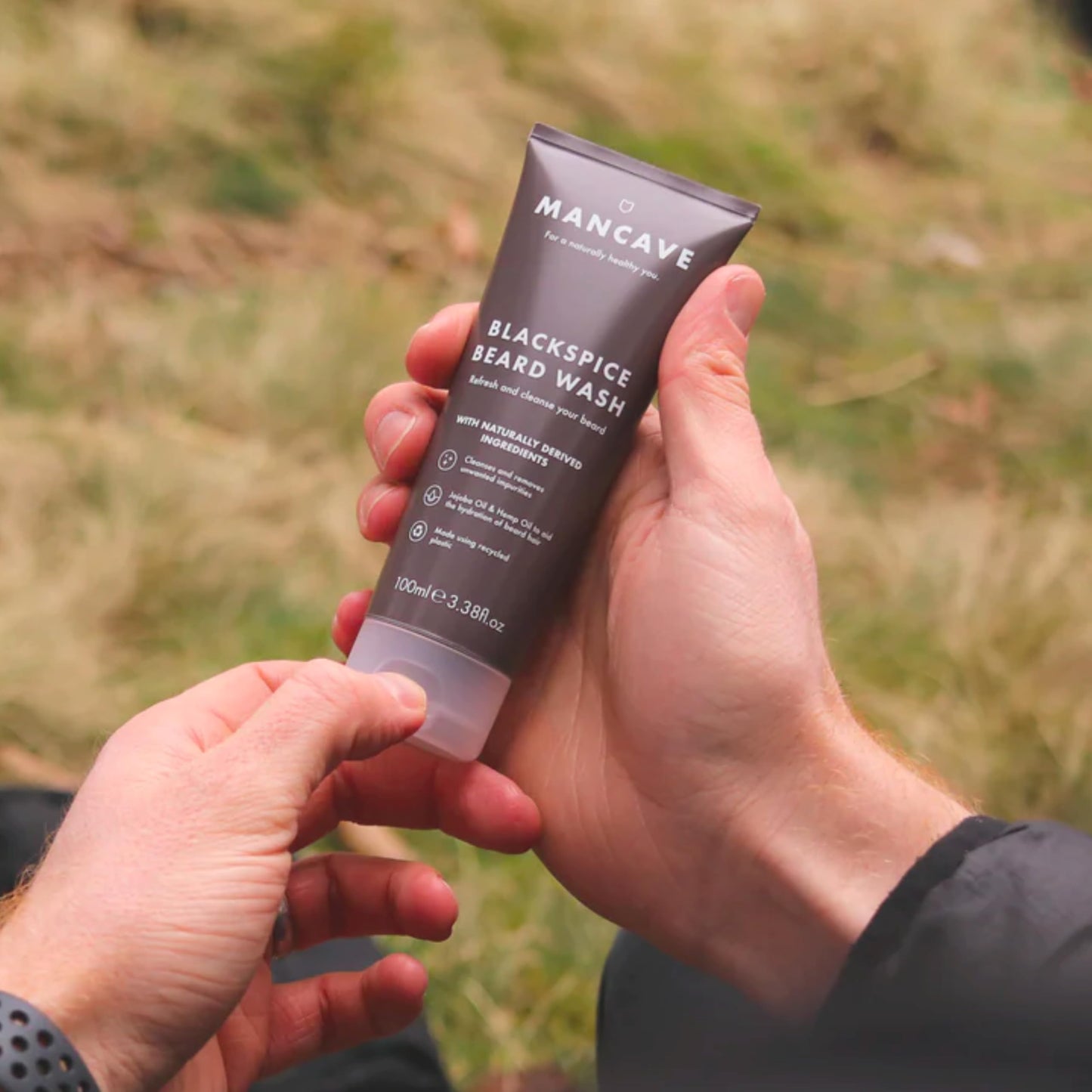 - ManCave Soap | Tea Tree | Blackspice Beard Wash -