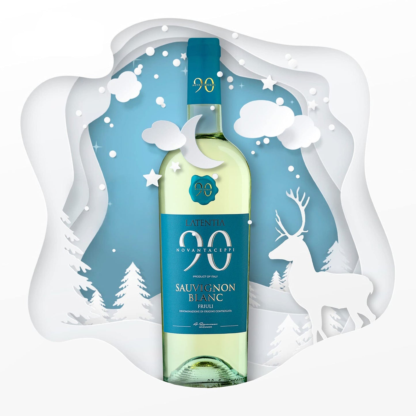 - Novantaceppi Sauvignon Blanc DOC Friuli | Italian White Wine -