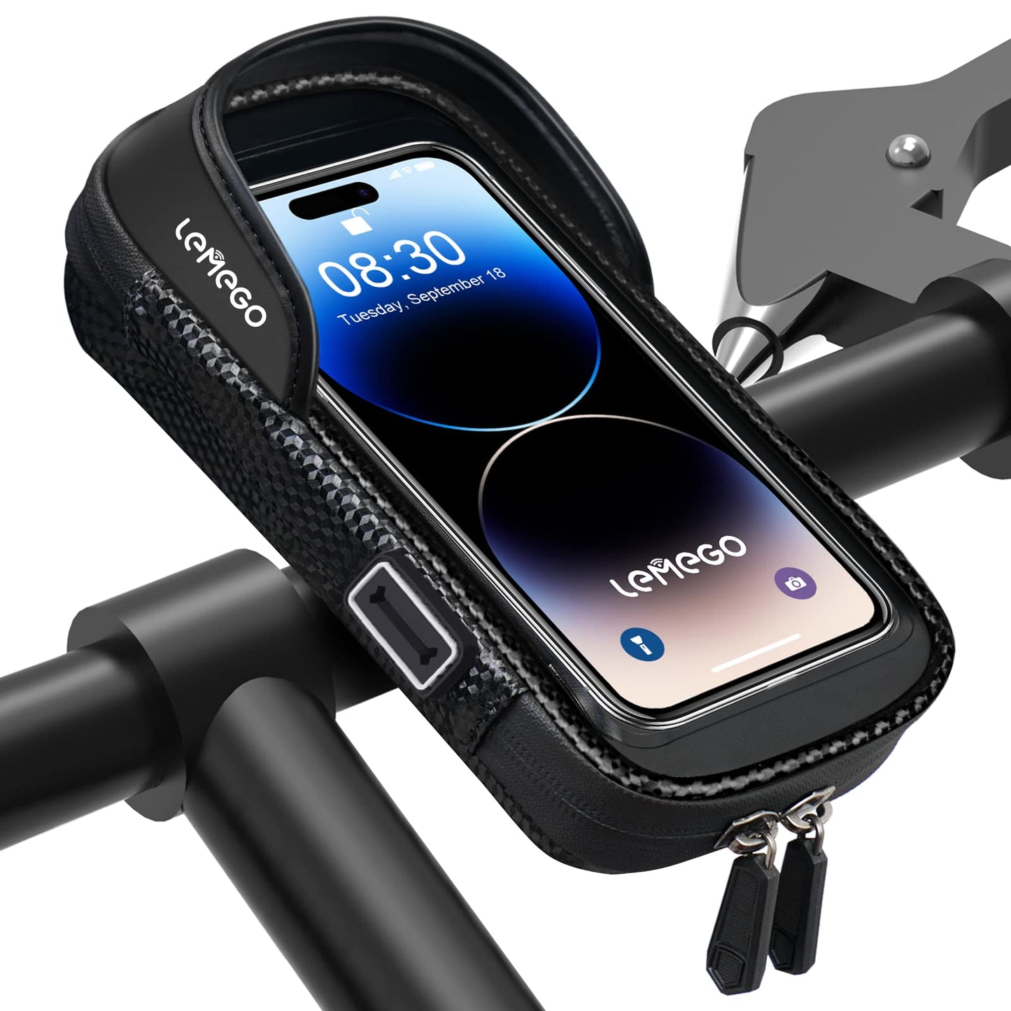 - LEMEGO Bike Phone Holder | Waterproof | Motorbike Phone Holder | Phone Holder For Bike -