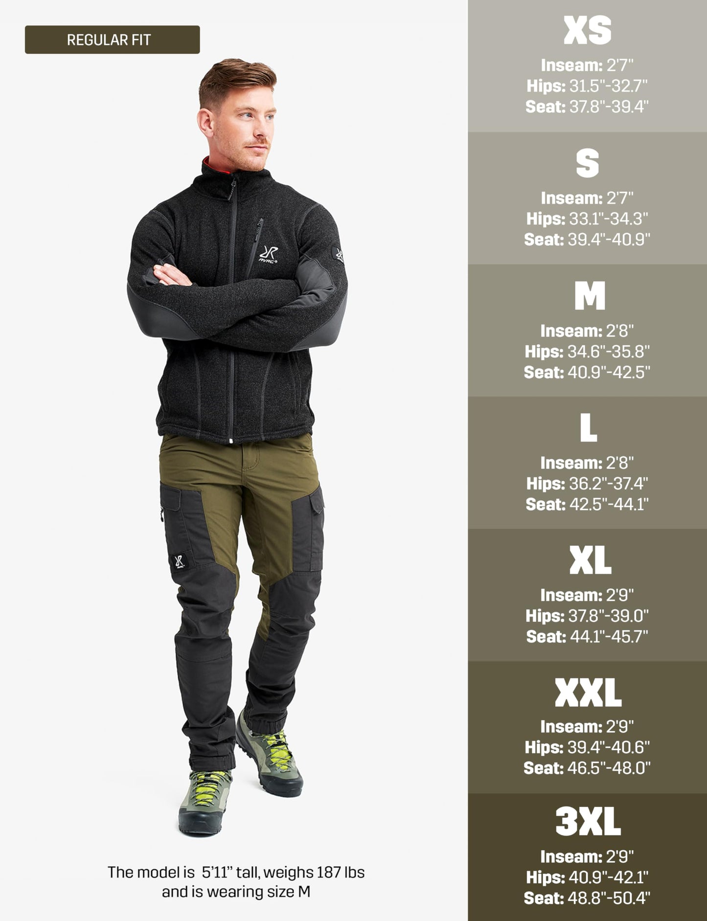 - RevolutionRace Men's Hiking Trousers | Durable Trousers for Hiking, Walking, Exploring and All Other Outdoor Activities | Dark Olive -