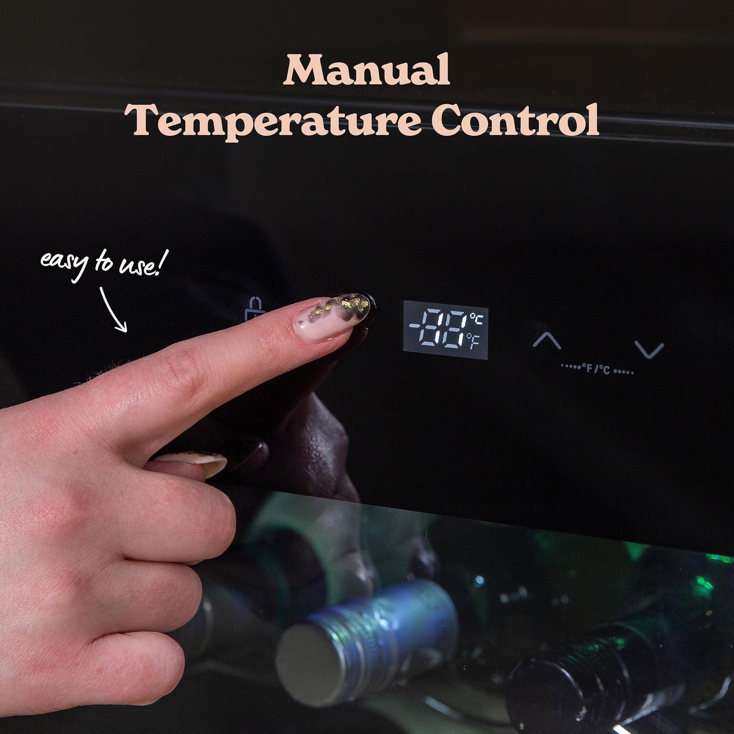 - Russell Hobbs Undercounter Fridge | 93 Litre/34 | Freestanding Wine & Drinks Fridge -