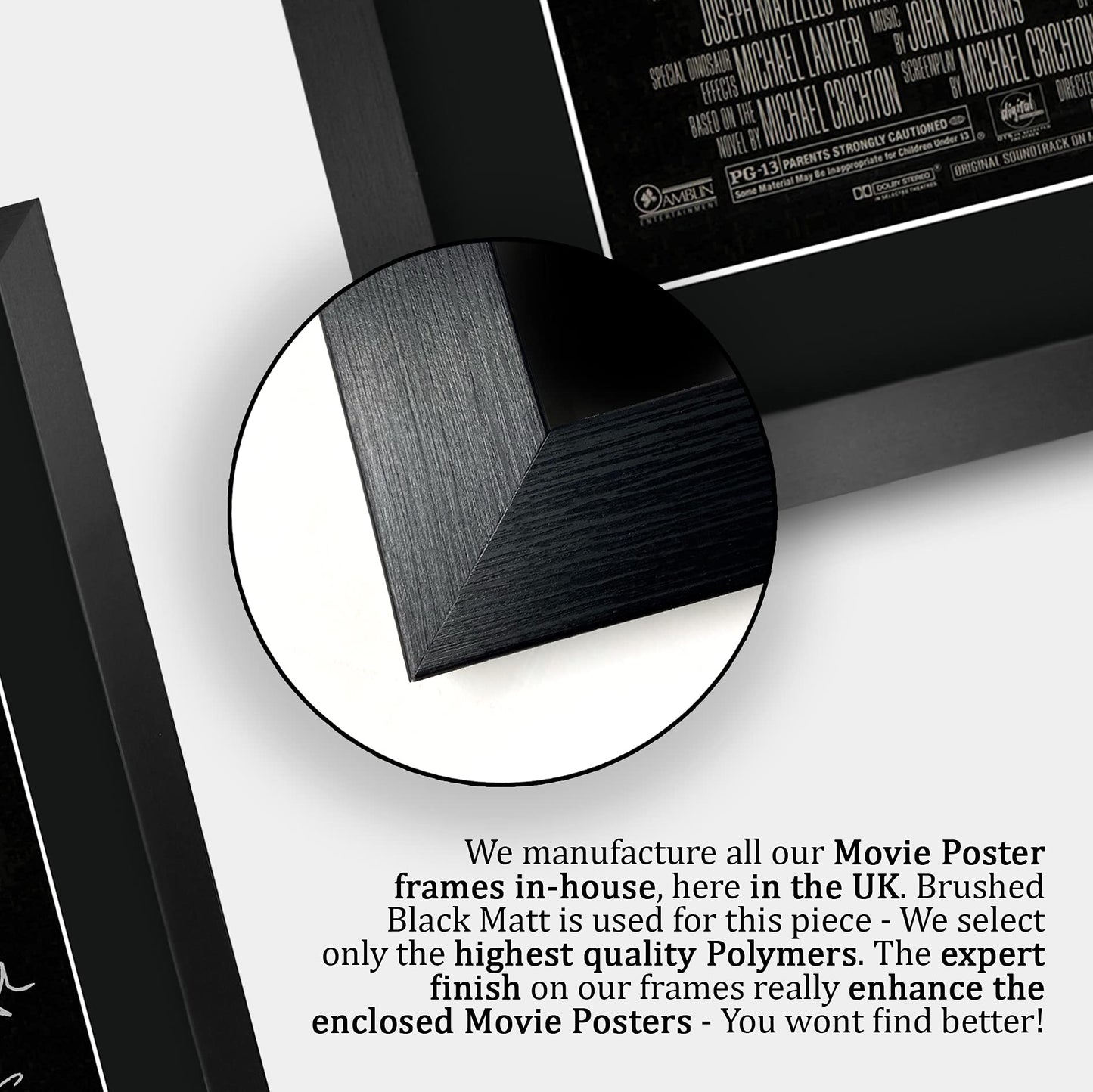 - HWC Trading A3 FR Jurassic Park Movie Poster -