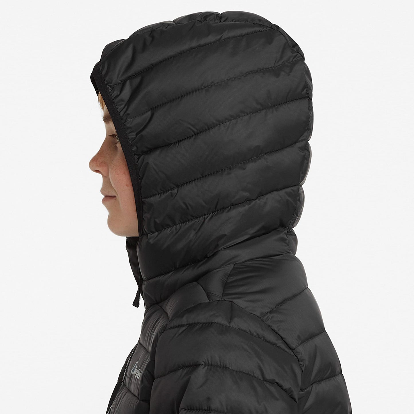 Berghaus Kids' Kirkhale Baffle Jacket with Lightweight Insulation and Water Resistant Fabric, Kids' Winter Jacket, Hiking & Outdoor Recreation Clothing (5-6 Years, Black)