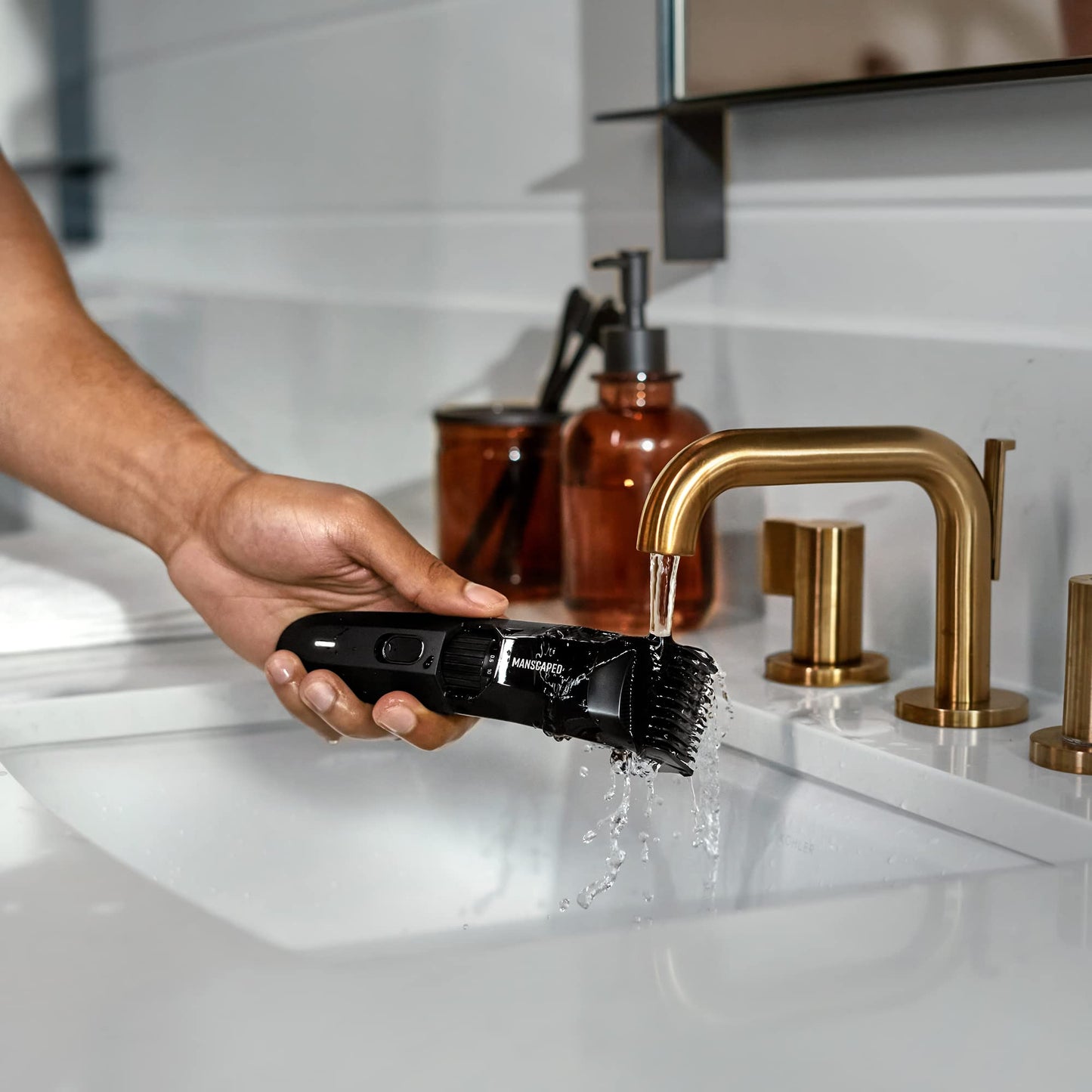 - MANSCAPED™ The Beard Hedger™ | Premium Men's Beard Trimmer -