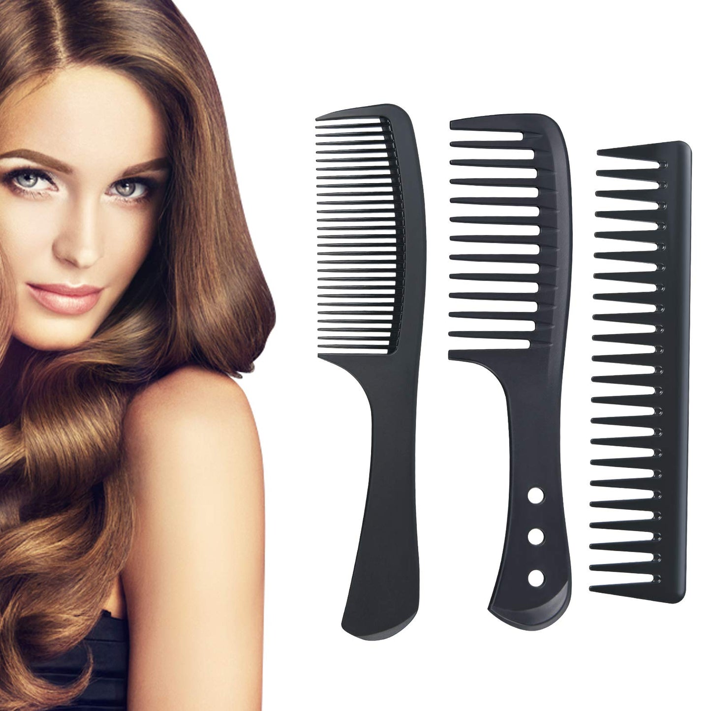 - URAQT Hairdressing Combs Set -