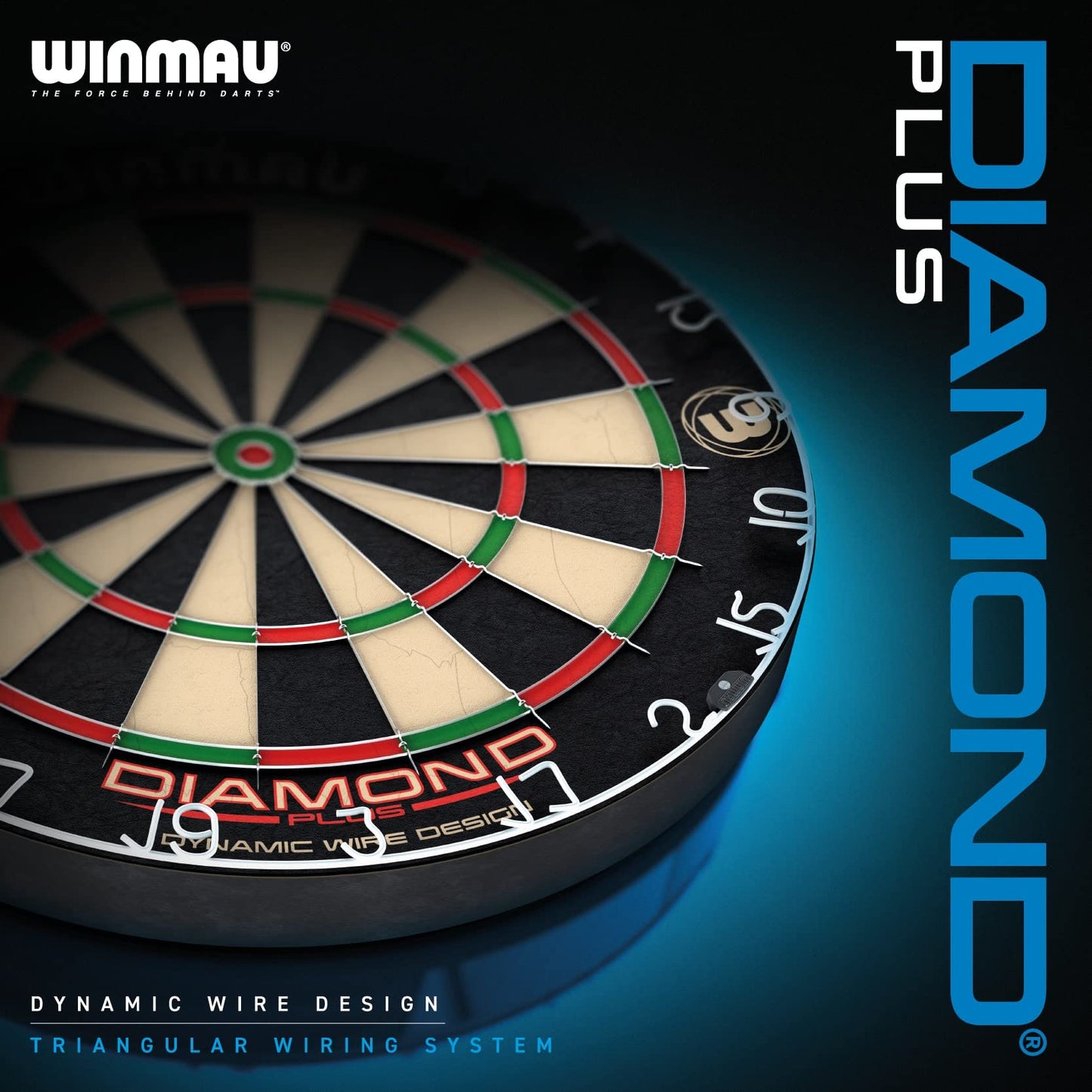 - Winmau Diamond Plus Professional Bristle Dartboard