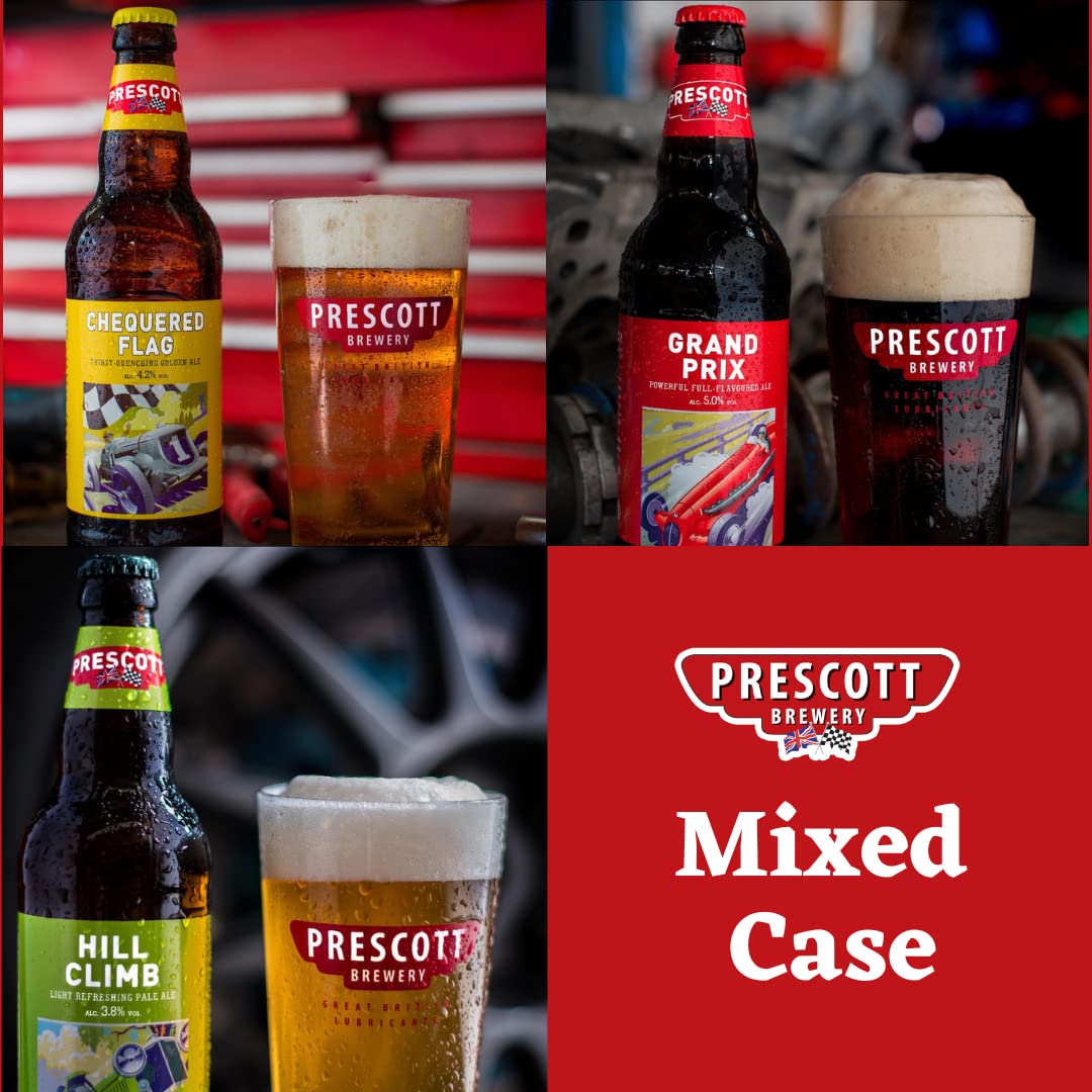 - Premium British Cotswolds Pale Ale & Real Ale Craft Beer Gift Set | 6 x 500ml Beer Bottles -