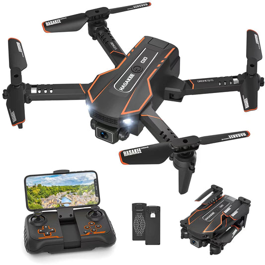 - Q10 Mini Drone with Camera | 720P HD FPV | Foldable Quadcopter | Gravity Sensor Mode -