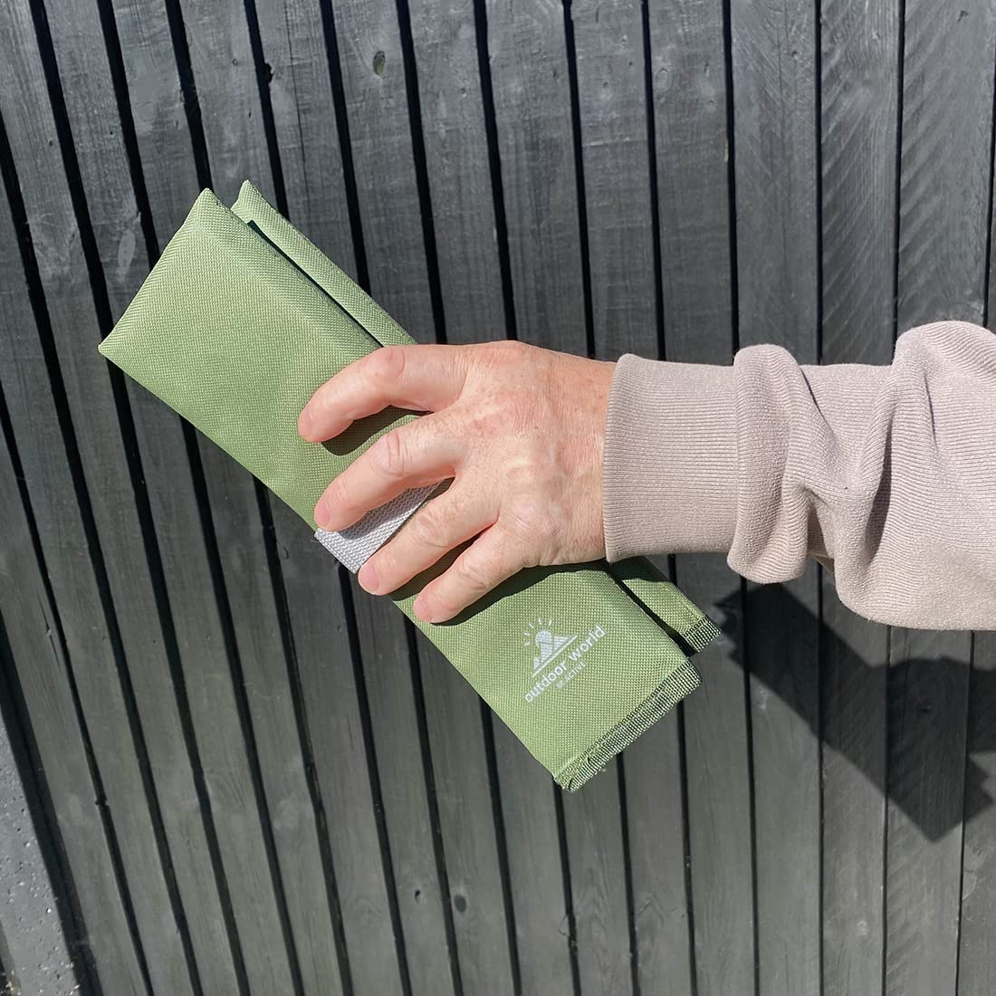 - Outdoor World Folding Sit Mat | Thermally Insulated | Waterproof -