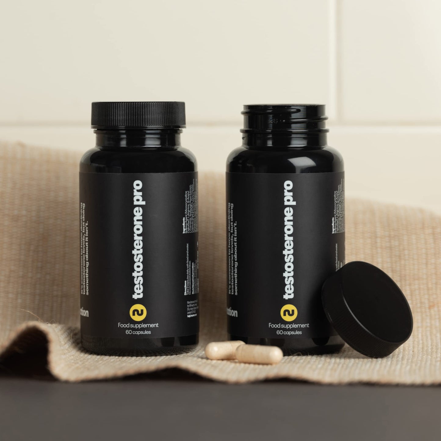 - Numan Testosterone Pro | Maca Root, Tribulus Terrestris, Zinc, Ginseng - Testosterone Supplements for Men -