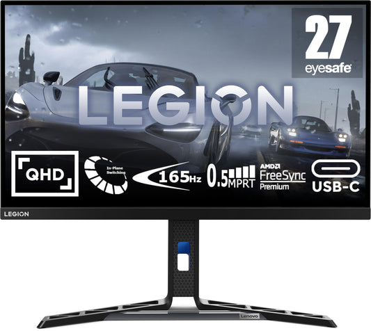 - Lenovo Legion Y27h-30 27 Inch Gaming Monitor | PS, Xbox, PC Screen -