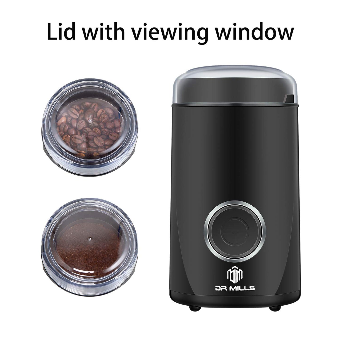 - DR MILLS DM-7441 Electric Dried Spice and Coffee Grinder | Blade & Cup Made -