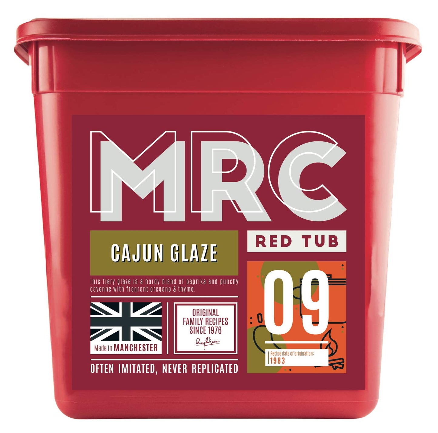 - MRC Cajun Glaze 2.5kg | Marinade with Cajun Spice -