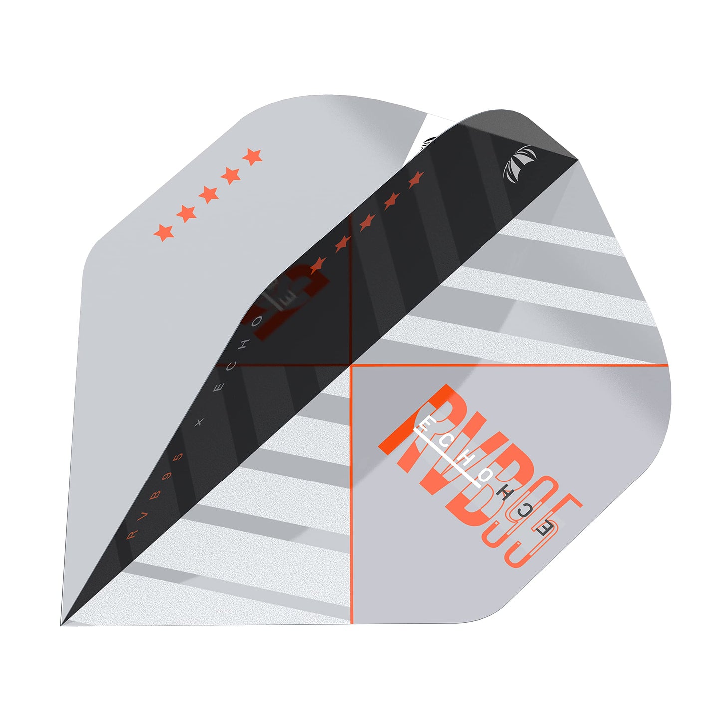 - Target Darts | Unisex | Rvb 95 | Tungsten | Swiss Point Set Steel Tip Darts | Black and Grey | 25G | UK -