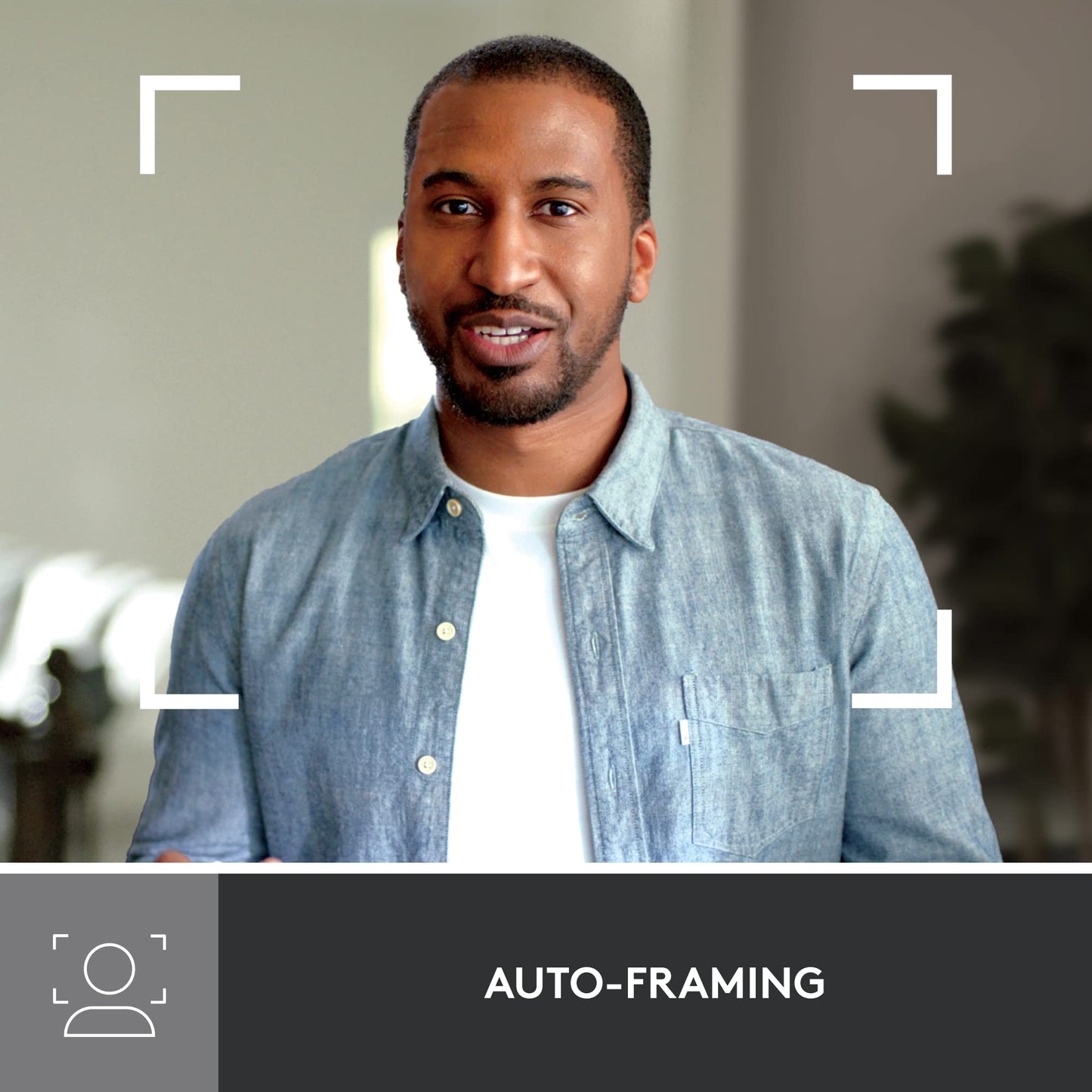 - Logitech Brio 500 Full HD Webcam | Auto Light Correction -