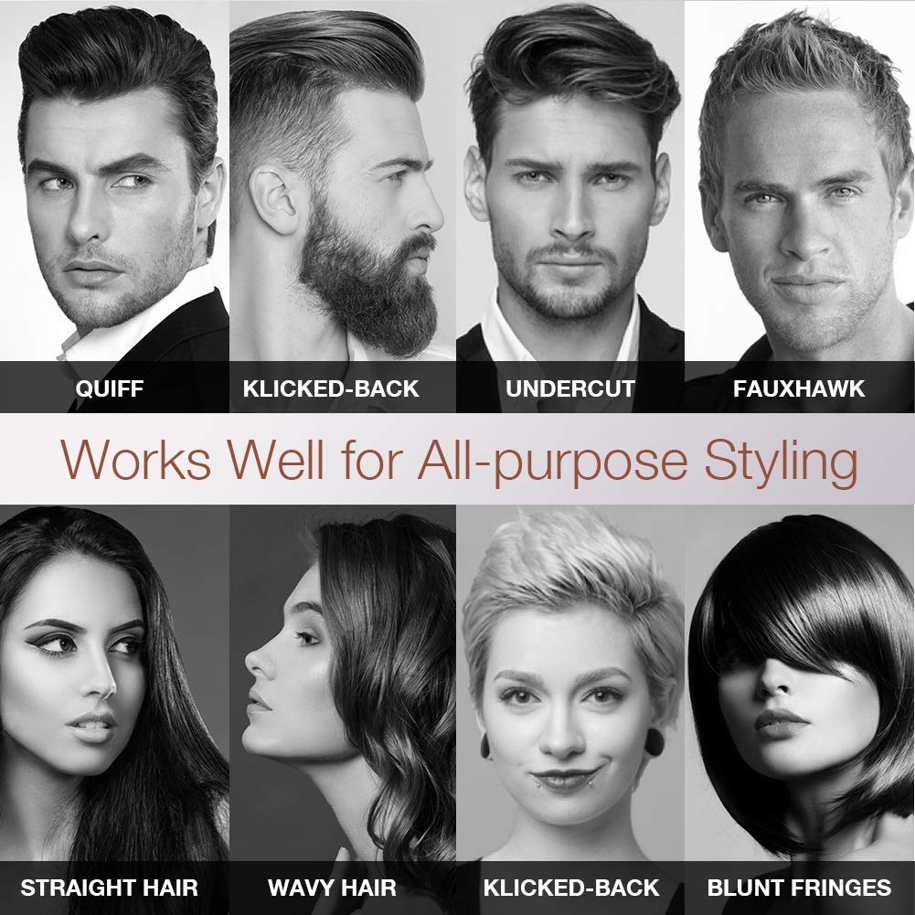 - MANEJACK Professional Men's Hair Brush  | Great Styling & Blow Drying Brush -