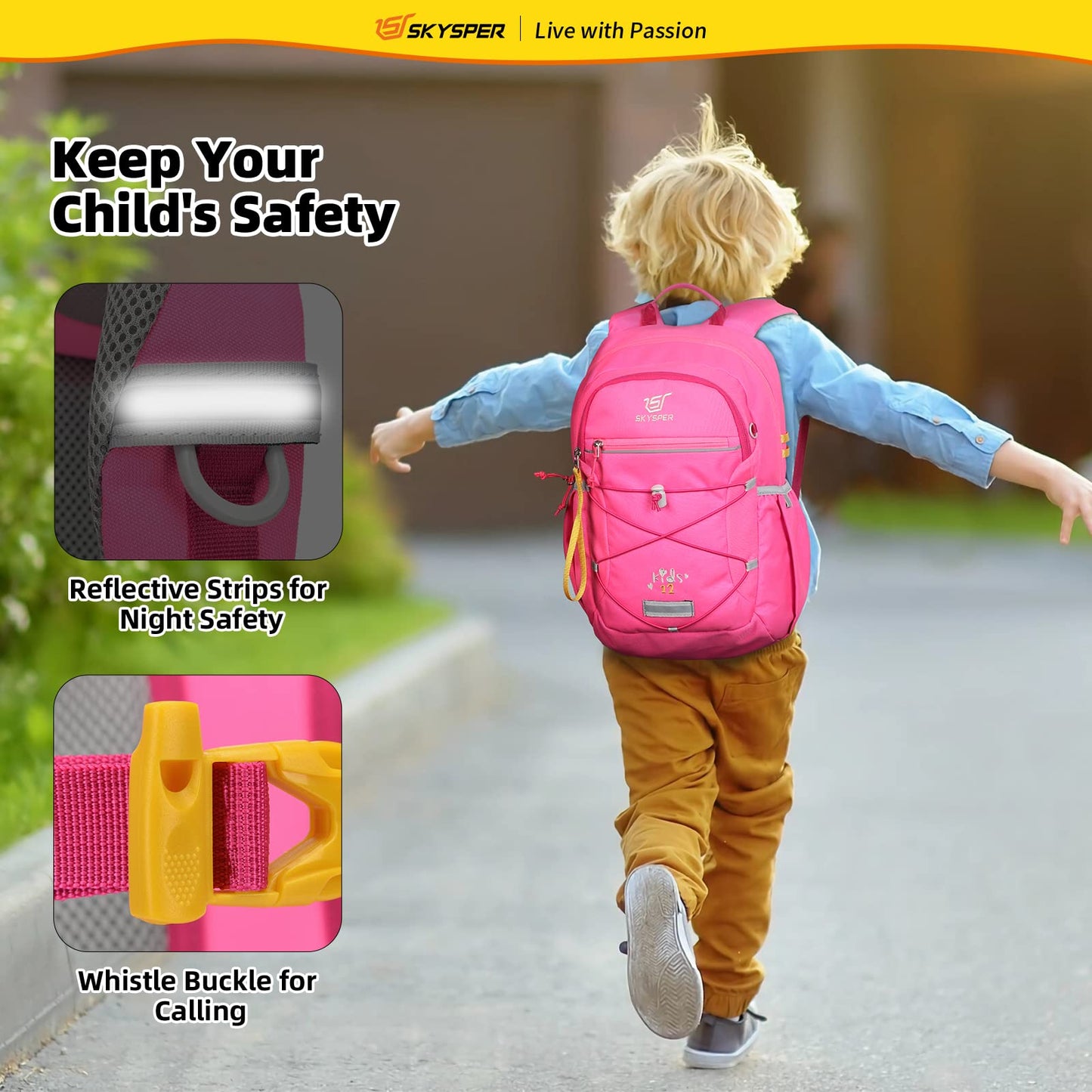 - SKYSPER Kids Backpack | 12L -