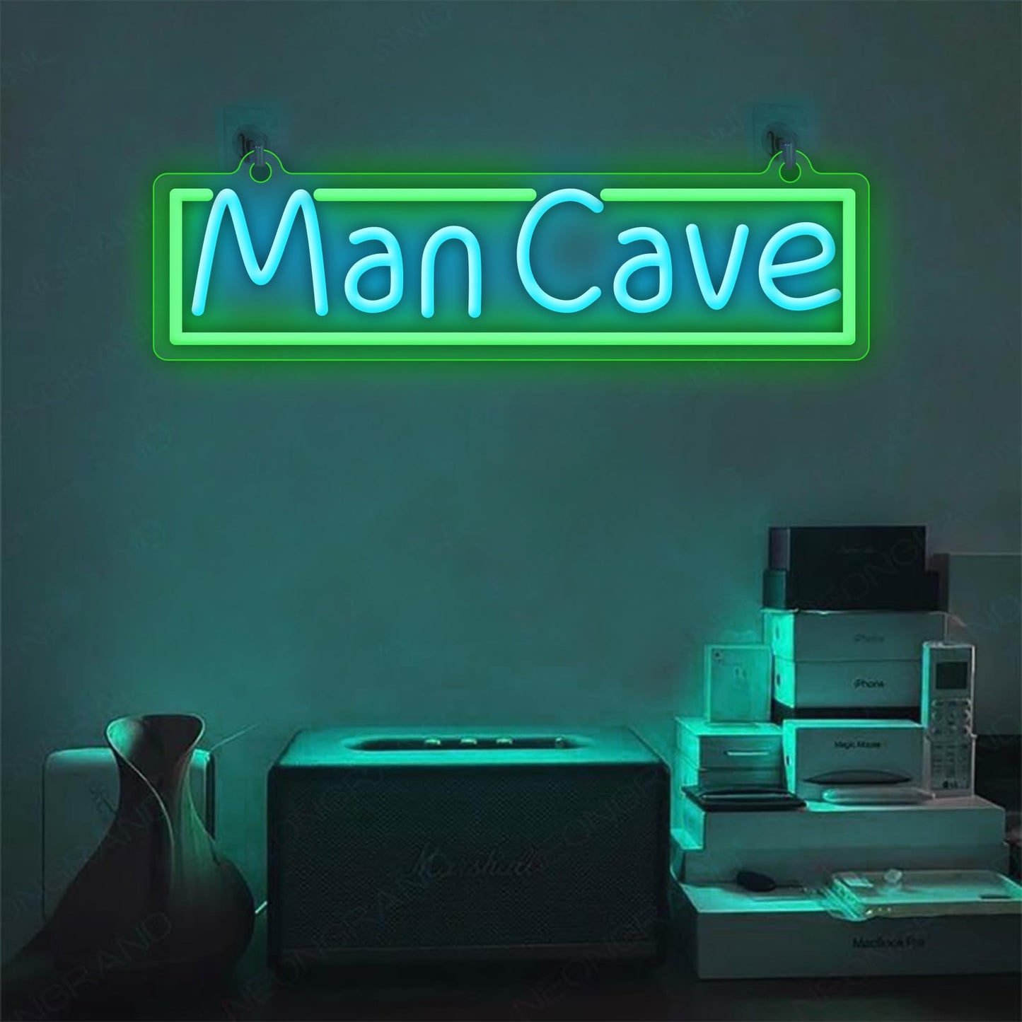 - YuanDian Man Cave Neon Sign, Neon Lights for Gamer Room Wall Decor