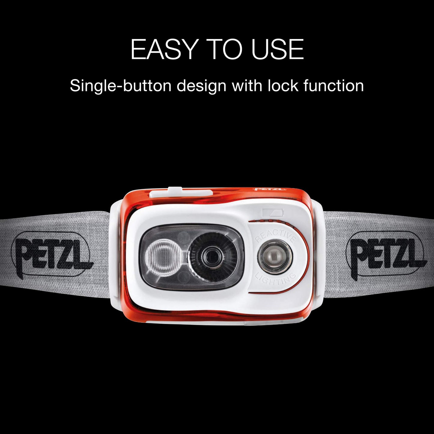 - Petzl Swift Headlamp RL | 12.5 cm | Blue -