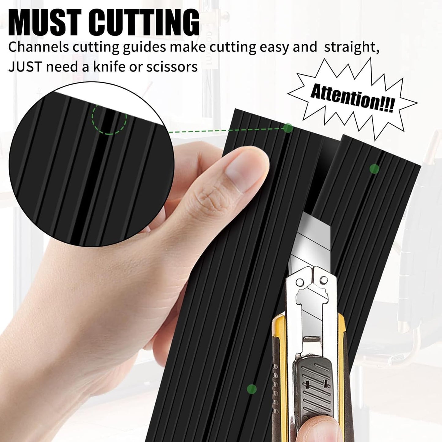 - Floor Cable Protector | 2M Floor Cord Covers | Cable Covers for Wires Floor -