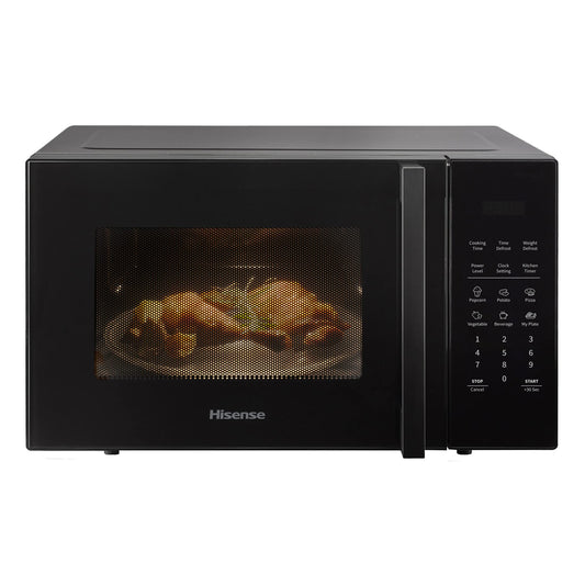 - Hisense H25MOBS7HUK | 25 Litre electronic Microwave | Auto Defrost | Digital Display -