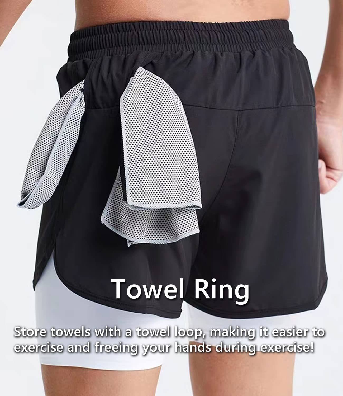 - Men's Running Shorts | 2 in 1 Shorts -