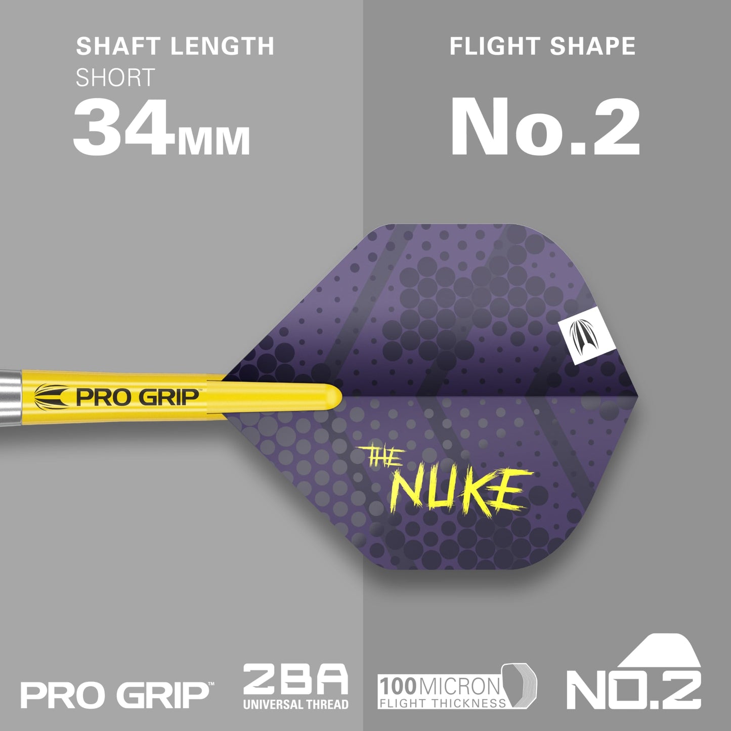 - Target Darts | Luke Littler Brass Steel Tip Darts Set | 22G | Steel Tip Dart | The Nuke Player Edition Dart Set -