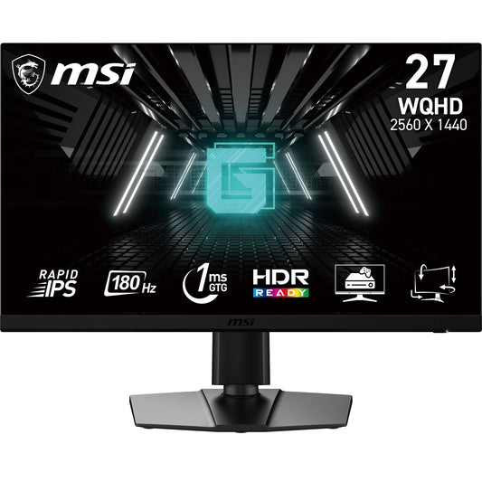 - MSI G272QPF 27 Inch WQHD Gaming Monitor | 2560 x 1440 Rapid IPS Panel | 170 Hz / 1ms GtG, 120.22% sRGB Colour Gamut -