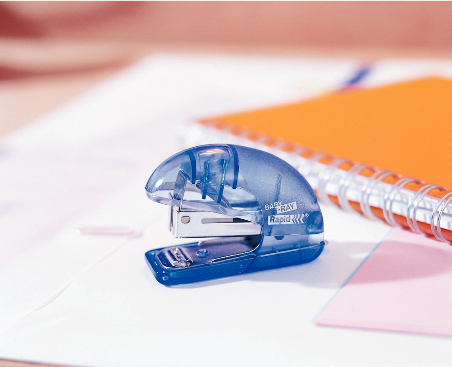 - Rapid F4 Baby-Ray Mini Stapler | 10 Sheet Capacity | 1000 x Staples Included -