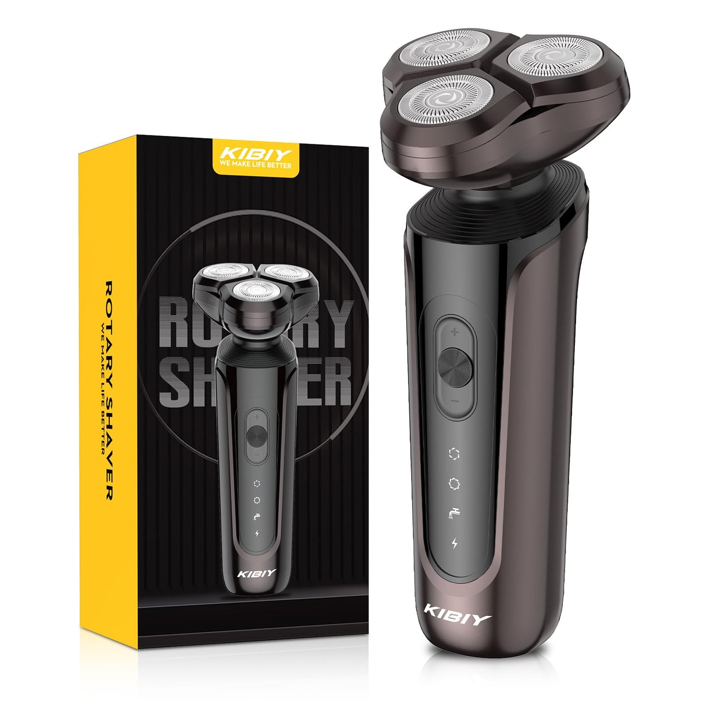 - Electric Shaver for Men | Cordless Rechargeable Rotary Shaver -