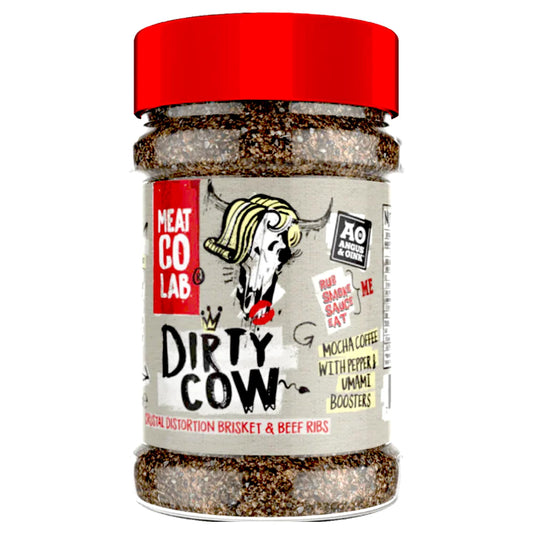 - DIRTY COW BEEF BBQ RUB | Maximum Crustal Distortion & Super Bark Power | Perfect for Brisket & Beef Ribs -