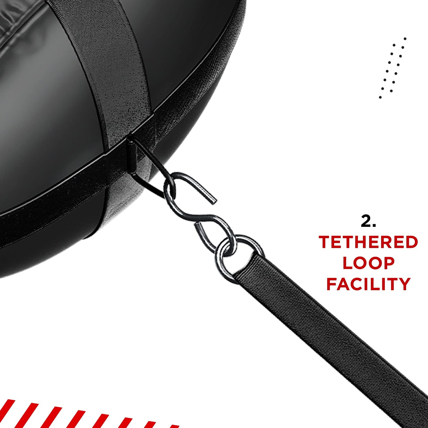 - RDX Professional Anti Swing Filled 5FT Punch Bag Set | 4pc Maya Hide Leather Heavy Punching Bag -