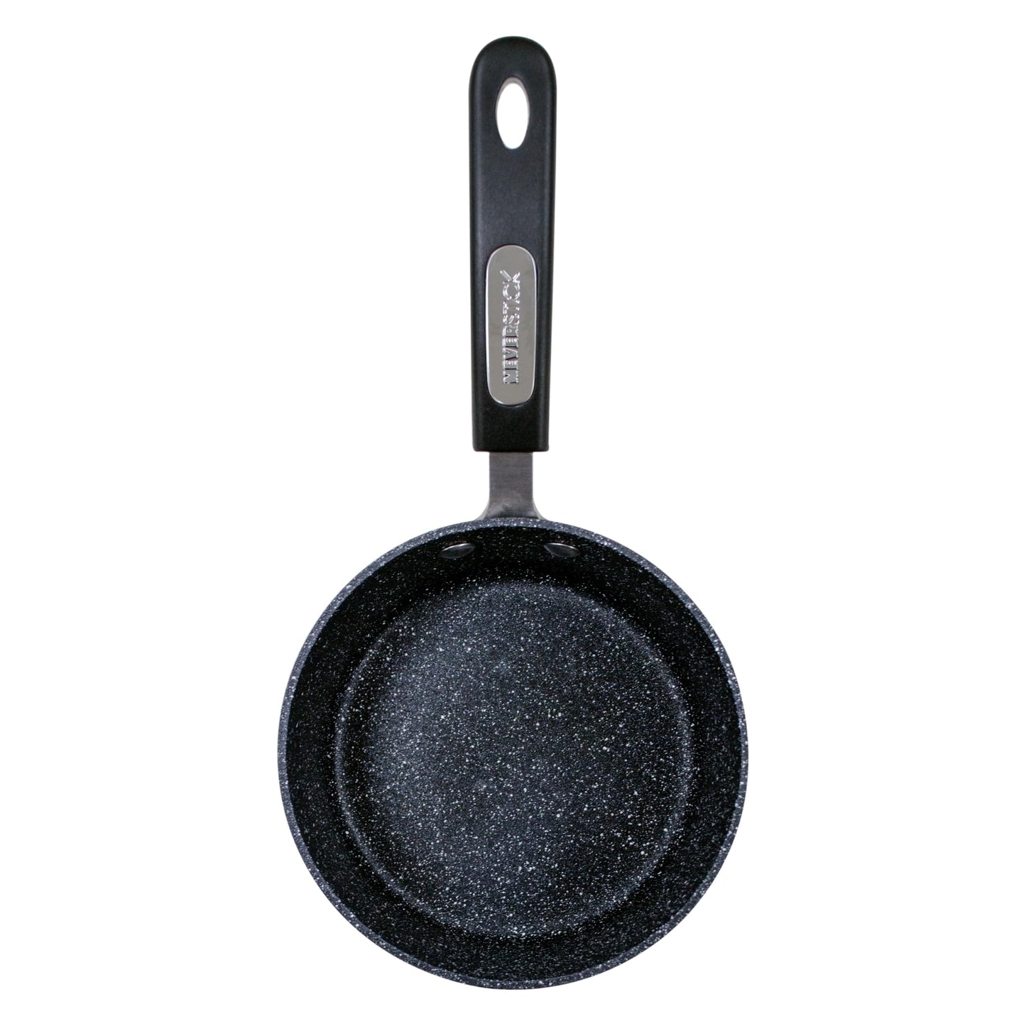 - Scoville NEVERSTICK 16cm Saucepan with Lid | Small Non-Stick Saucepan | 1.1L Capacity | Easy to Grip Handle | Dishwasher Safe | Black -