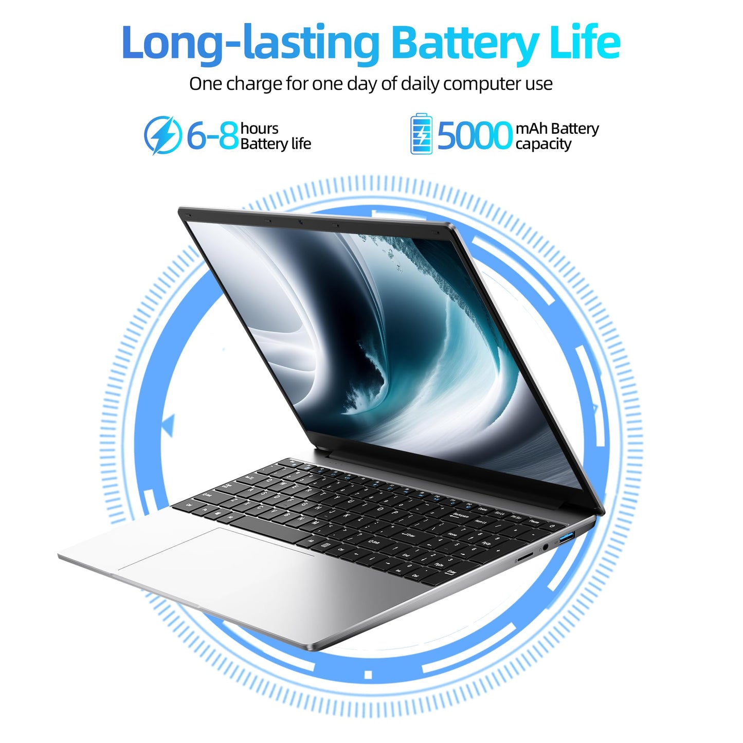 - jumper Laptop | 15.6 inch Full HD Display | 4GB DDR4 RAM 128GB SSD | 5205U Processor | 38Wh Battery | Dual Stereo Speakers | USB3.0 | Office 365 1-Year Subscription -