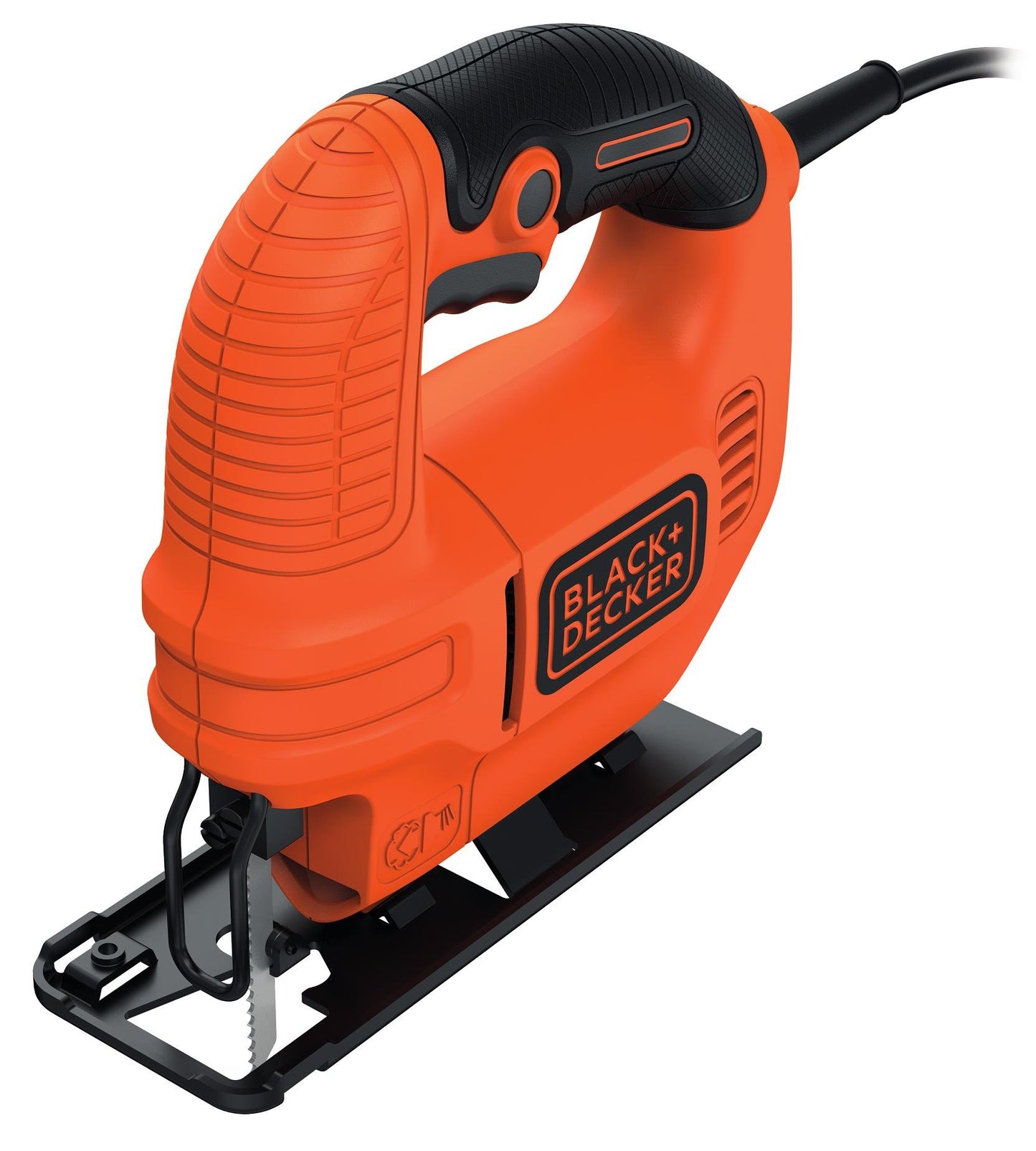 Black + Decker KS501-GB 400 W Compact Jigsaw with Blade